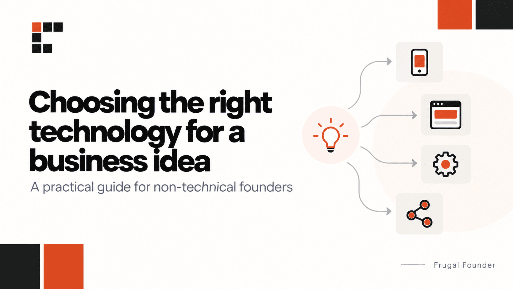 Technology partner for non-technical founders developing digital products